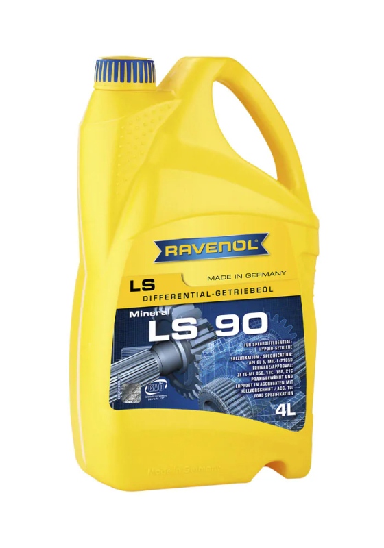 Ilustracja LS 90 4L RAV RAVENOL OLEJ PRZEKŁADNIOWY LS 90 4L